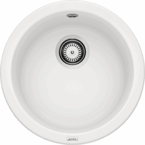 【格蘭登】德國 Blanco Rondo 結晶花崗岩水槽 38cm 上嵌／下嵌