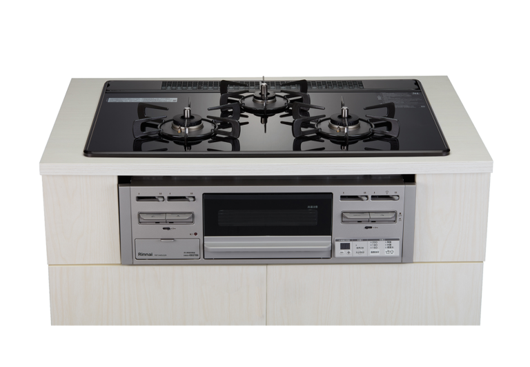 【格蘭登】 日本 Rinnai 爐連烤防漏玻璃三口爐 RB71AM5U32R-VW-TR
