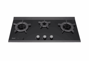 【格蘭登】 日本 Rinnai 檯面式內焰玻璃三口爐 RB-3CGT-TR(B)