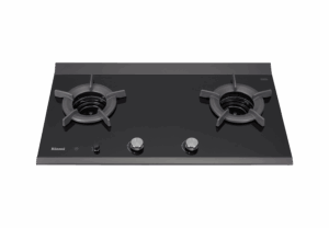 【格蘭登】 日本 Rinnai 檯面式內焰玻璃雙口爐 RB-2CGT-TR(B)