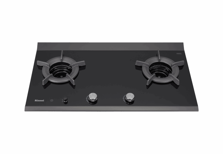 【格蘭登】 日本 Rinnai 檯面式內焰玻璃雙口爐 RB-2CGT-TR(B)