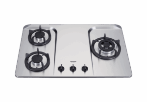 【格蘭登】 日本 Rinnai 檯面式防漏不銹鋼三口爐 RB-H301S