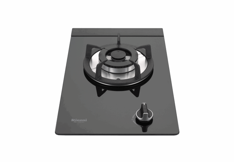 【格蘭登】 日本 Rinnai 檯面式防漏玻璃單口爐 RB-100GH(B)