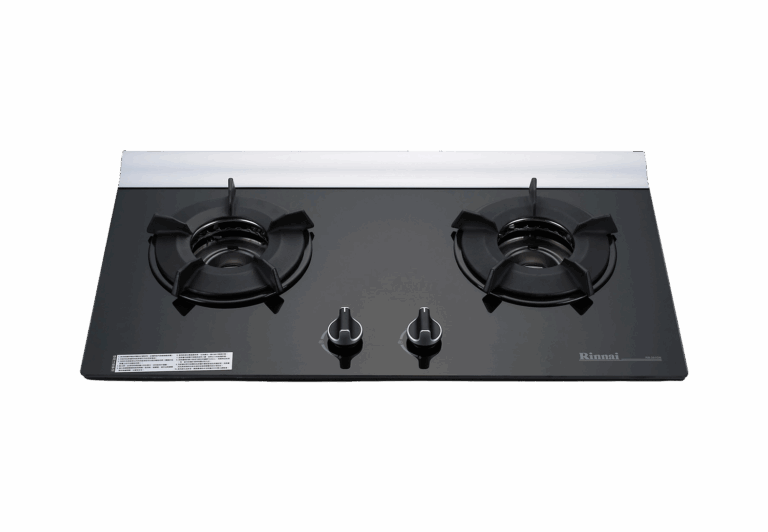 【格蘭登】 日本 Rinnai 檯面式內焰玻璃雙口爐 RB-201GN(B)