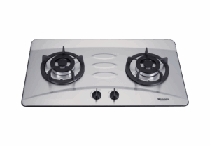 【格蘭登】 日本 Rinnai 檯面式防漏不銹鋼雙口爐 RB-H201S