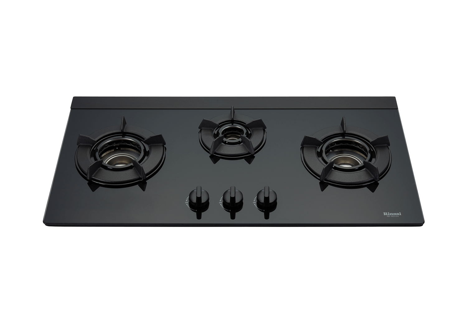 【格蘭登】 日本 Rinnai 檯面式內焰玻璃三口爐 RB-N312G(B)