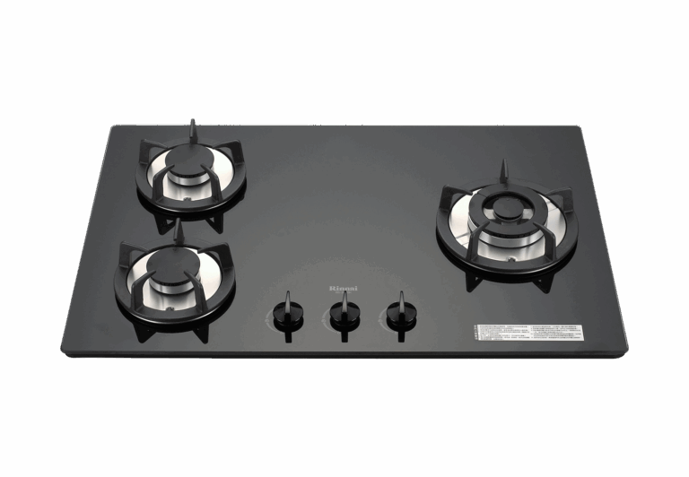 【格蘭登】 日本 Rinnai 檯面式防漏玻璃三口爐 RB-302GH(B)
