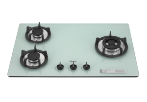 【格蘭登】 日本 Rinnai 檯面式防漏玻璃三口爐 RB-302GH(W)