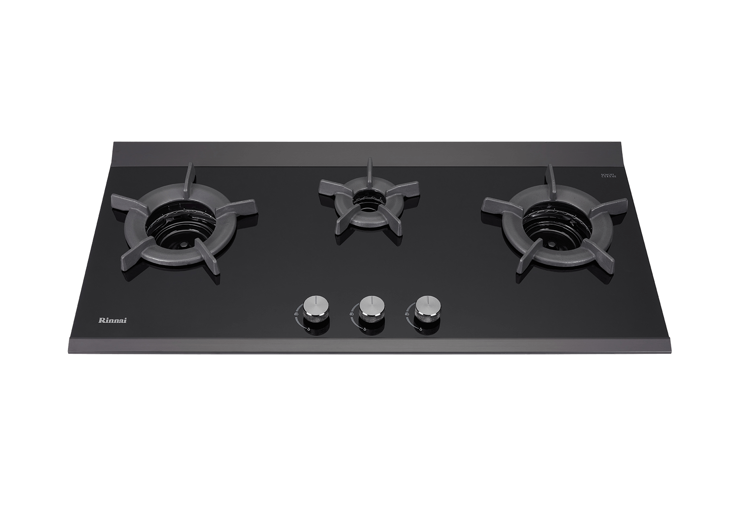 【格蘭登】 日本 Rinnai 檯面式內焰玻璃三口爐 RB-3CGN-TR(B)