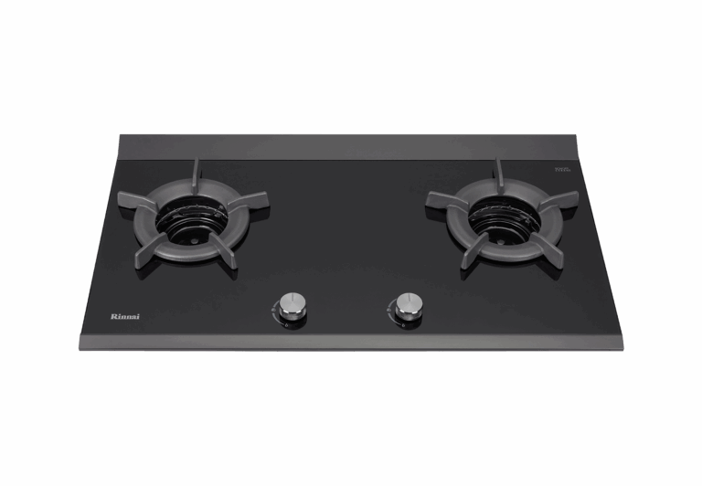 【格蘭登】日本 Rinnai 檯面式內焰玻璃雙口爐 RB-2CGN-TR(B)
