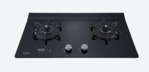 【格蘭登】 日本 Rinnai 檯面式緻溫玻璃雙口爐 RB-A2660G(B) 緻溫系列