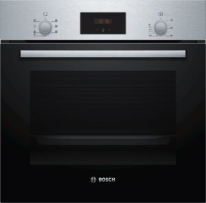 【格蘭登】德國 Bosch 2系列 嵌入式烤箱60 x 60 cm 經典銀 HBF133BR0N