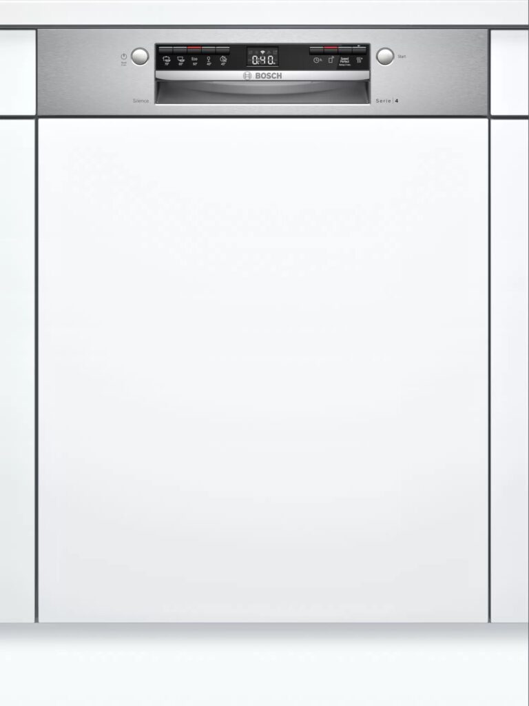 【格蘭登】德國 Bosch 4系列 半嵌式洗碗機60 cm Stainless steel SMI4HAS00X