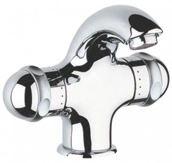 【格蘭登】德國 GROHE Sentosa 雙槍面盆龍頭 鉻色 展示品優惠 21105