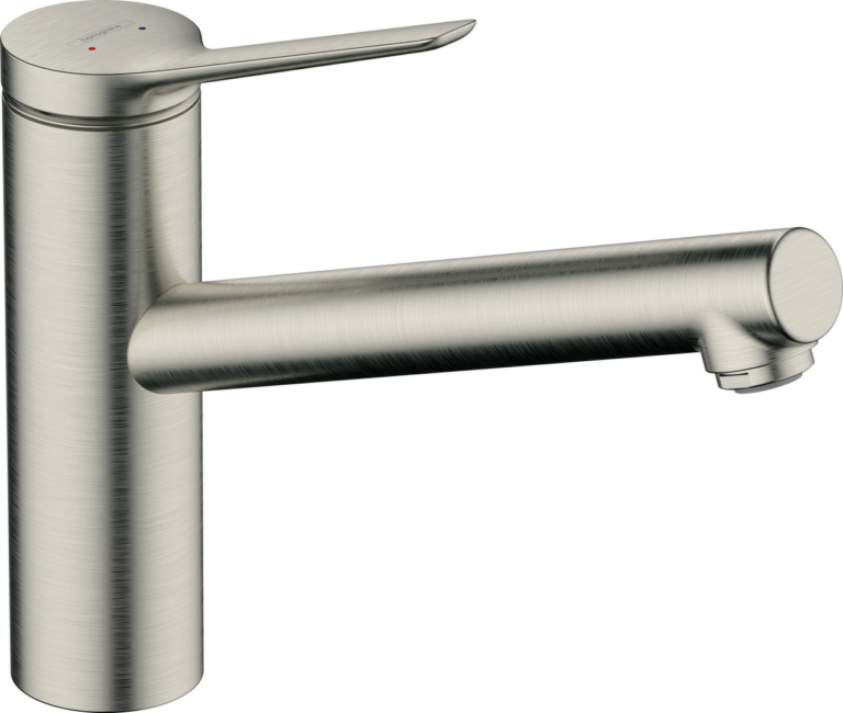 【格蘭登】德國 hansgrohe Zesis M33廚房單槍龍頭(不鏽鋼毛絲面，氣泡式出水) 74802800