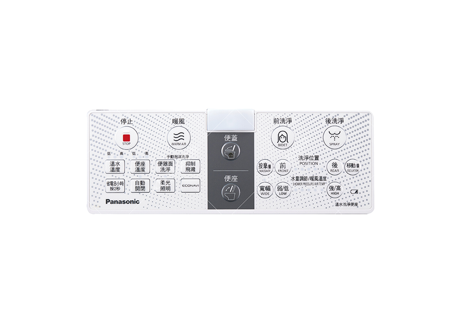 Panasonic DL-ACR510TWS 泡沫潔淨 溫水洗淨便座 自動掀蓋 暖風烘乾 抑菌 不鏽鋼噴嘴