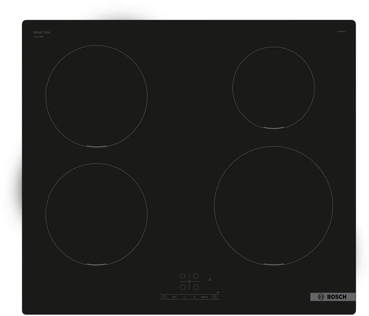 【格蘭登】德國 Bosch 4系列 IH 感應爐 60 cm 深遂黑 上裝式無邊框 PUE611BB5E:圖片 2