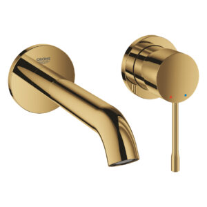 【格蘭登】德國 GROHE Essence 壁式面用二件式龍頭+預埋件 冷冽金 29192GL1