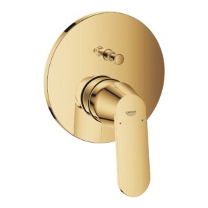 【格蘭登】德國 GROHE Eurosmart Cosmopolitan 埋壁式浴用龍頭外部+預埋件 冷冽金