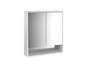 EMCO LOFT 掛牆式雙門鏡箱 LED觸控 64.4cm