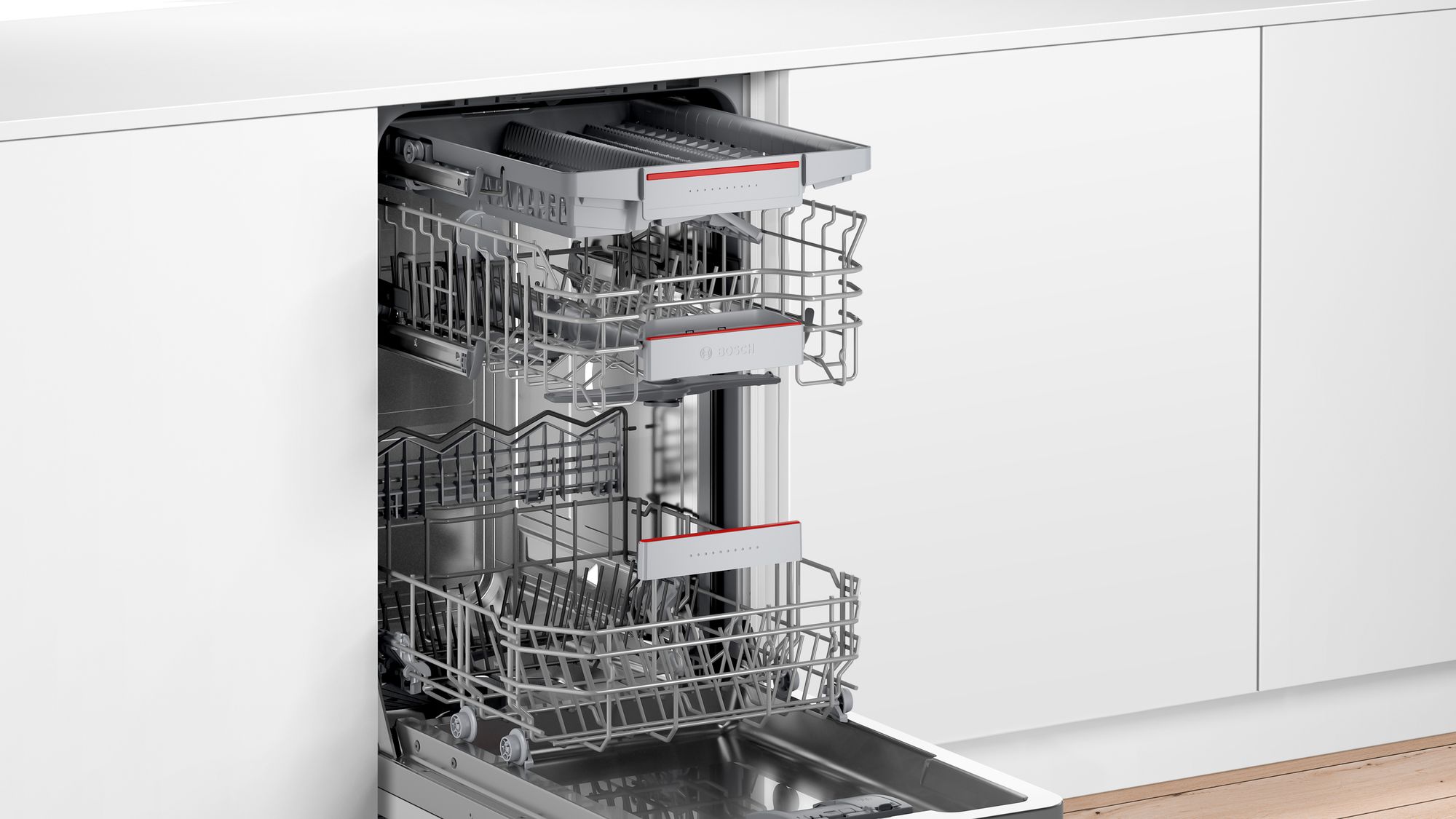 【格蘭登】德國 Bosch 4系列 全嵌式洗碗機 45cm SPV4IMX00X 限量優惠:圖片 3