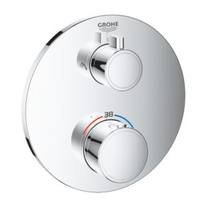 【格蘭登】德國 德國 GROHE GROHTERM THERMOSTATIC 埋壁式定溫浴用龍頭外部+預埋件