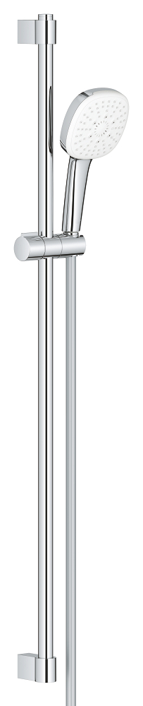 【格蘭登】德國 GROHE Tempesta Cube 110 三噴手持花灑滑桿套裝 鍍鉻