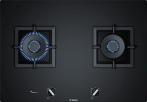 【格蘭登】德國 Bosch 6系列 瓦斯爐 75cm 硬玻璃, 深遂黑 PPU7A6B20T