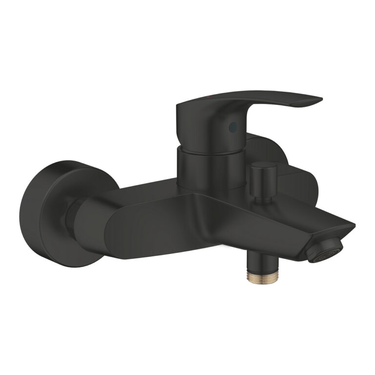 【格蘭登】德國 GROHE Eurosmart 單柄浴缸龍頭 1/2″ 啞光黑色