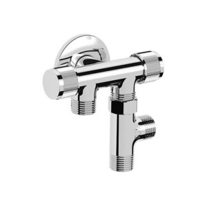 Kohler 四通角閥 鍍鉻 黃銅材質 浴室角閥