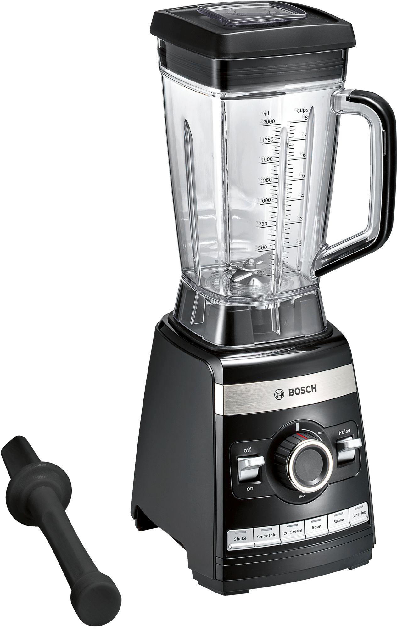【格蘭登】 德國 Bosch High speed blenderVitaBoost 1400 W 深遂黑 MMBH6P6BTW