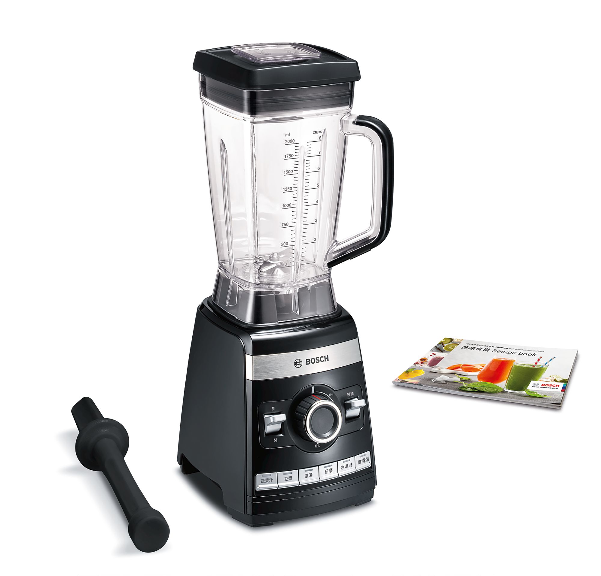 【格蘭登】 德國 Bosch High speed blenderVitaBoost 1400 W 深遂黑 MMBH6P6BTW:圖片 4