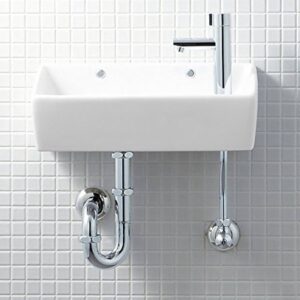 【格蘭登】日本 INAX 台上型面盆 YL-A35HC/BW1 含單槍水龍頭【冷出水】