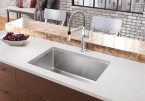 【格蘭登】德國 Blanco QUATRUS R15 不鏽鋼水槽 40/50/60/70/80cm 下嵌