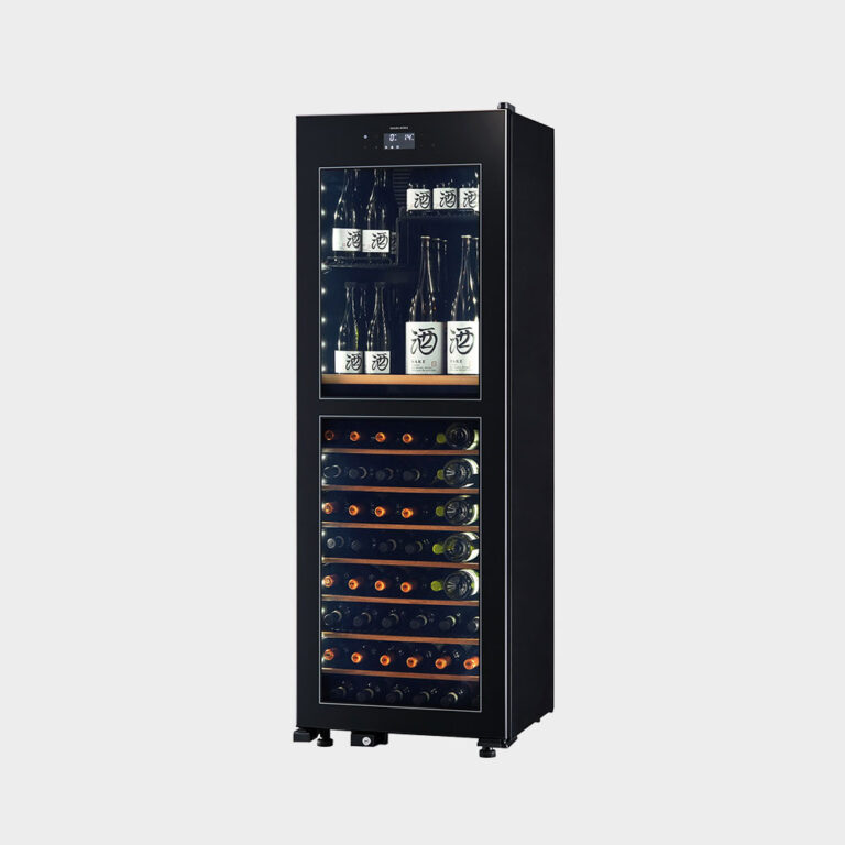 【格蘭登】日本 Sakura Works LX95 -2℃ 雙溫酒櫃 容量95瓶 黑/白