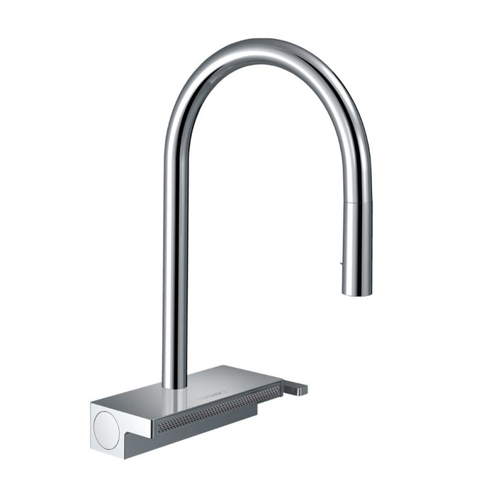 【格蘭登】德國 Hansgrohe Aquno Select M81 瀑布伸縮廚房龍頭