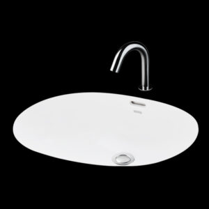 TOTO L546GU 下嵌式臉盆 現代化衛浴洗手台 550x400mm 白色陶瓷