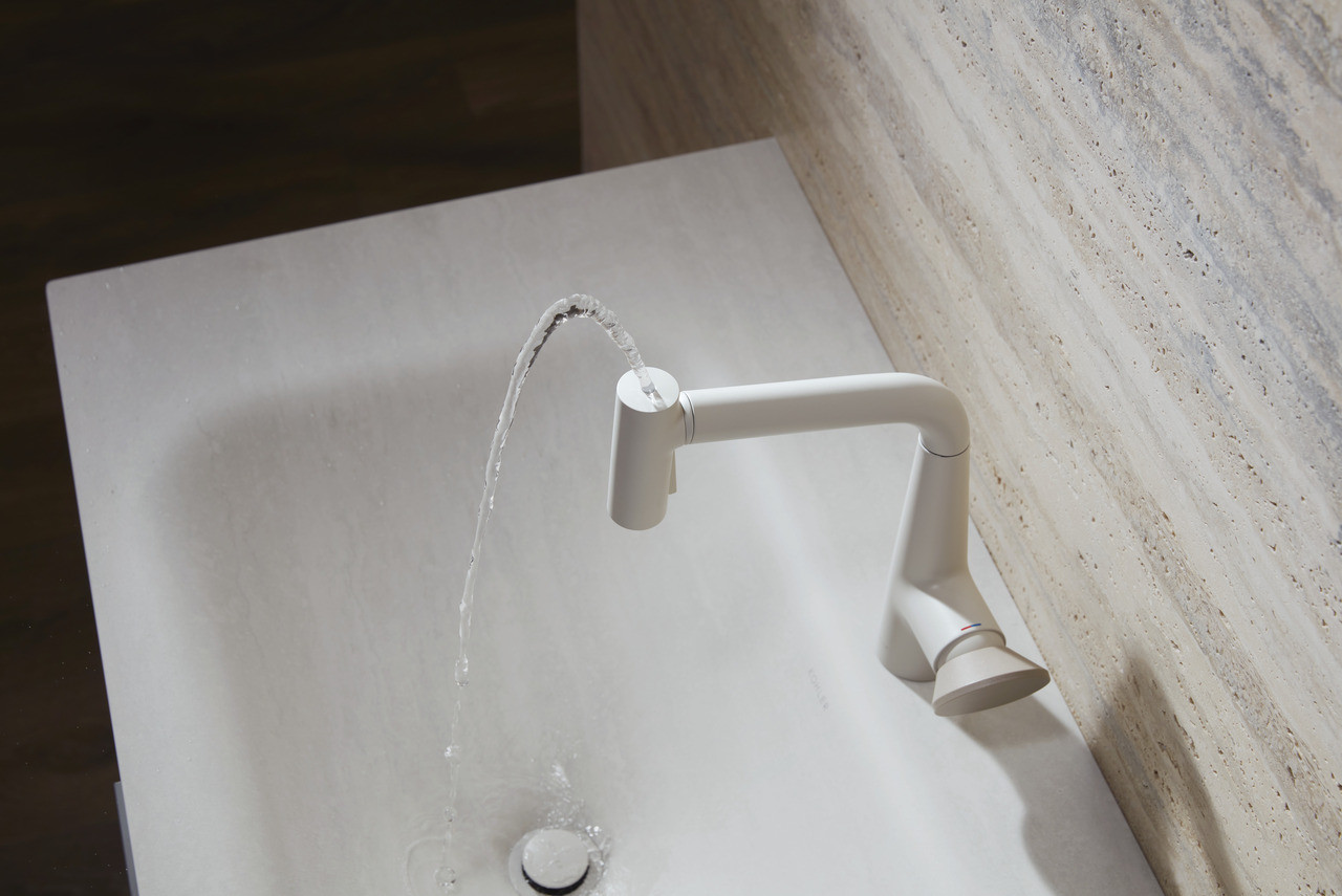 Kohler Accliv Beam Grooming 面盆單槍伸縮龍頭 雲緞沙