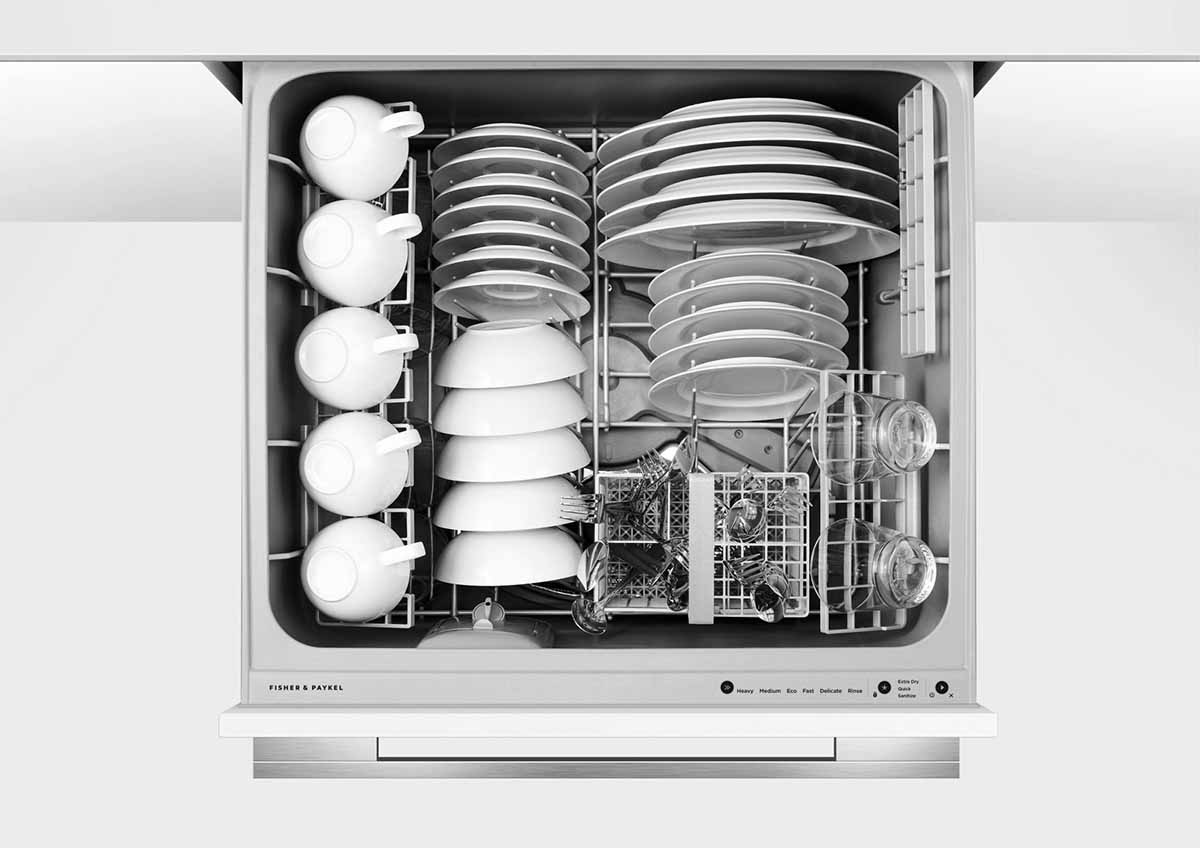 【格蘭登】紐西蘭 Fisher&Paykel 嵌門板 雙層抽屜式 洗碗機 DD60DHI9:圖片 5