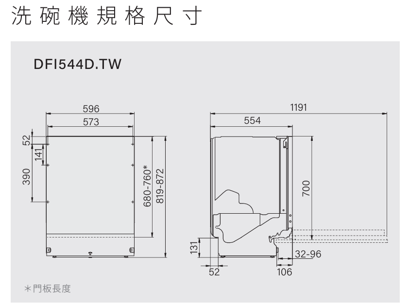 【格蘭登】瑞典 ASKO DW60系列 全嵌洗碗機 DFI544D.TW:圖片 5