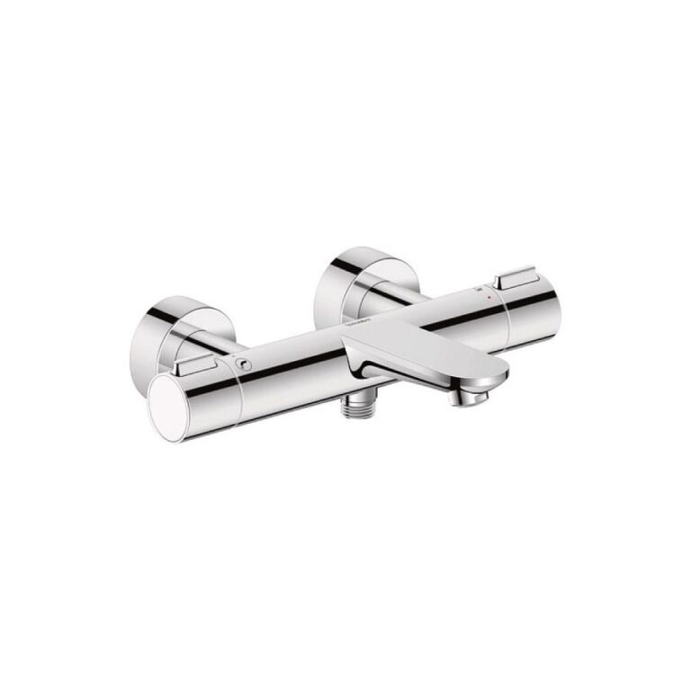 【格蘭登】德國 DURAVIT Wave 系列定溫浴缸龍頭 亮鉻色 WA5220000A10