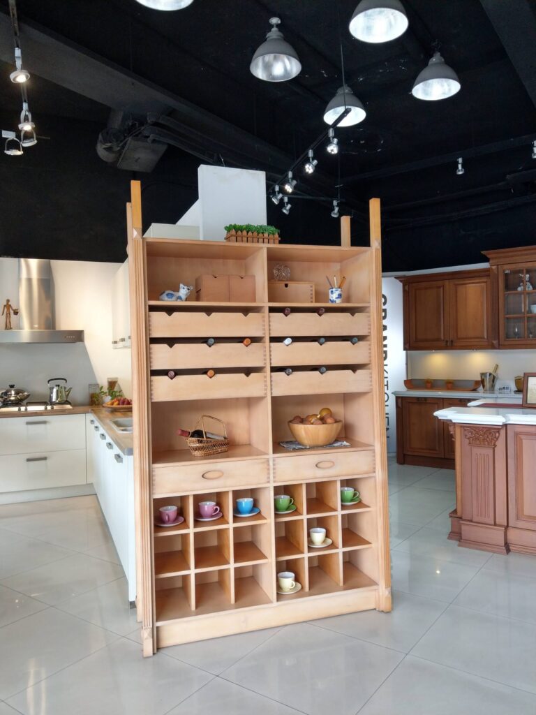 【格蘭登】楓木實木收納展示櫃 展示品優惠