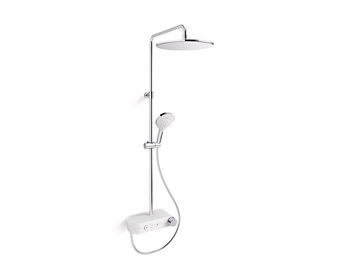 【格蘭登】美國 KOHLER FLUENCE 三出水定溫淋浴柱 K-38055T-9-CP 限時優惠~2026/12/31
