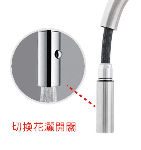 瑞士 FRANKE CT132SP 伸縮廚房水龍頭 不鏽鋼