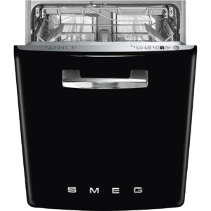 【格蘭登】義大利 Smeg 彩色洗碗機 耀岩黑 ST2FABBLK2