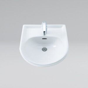 【格蘭登】 日本 INAX 半嵌型面盆 YL-2160FC 46*51cm