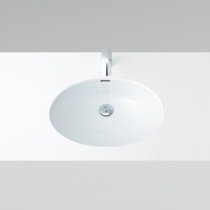 INAX YL-2295/BW1 下嵌式洗手面盆 AQUA CERAMIC 潔淨陶瓷