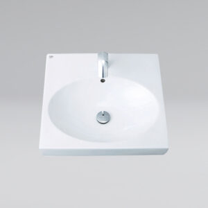 【格蘭登】日本 INAX 台上型面盆 YL-546FC/BW1 55*50cm