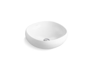 KOHLER Poetica 圓形台上盆 438mm 白色