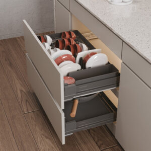 Häfele Utensio Plus H2 前拉式厨房抽屉收纳架